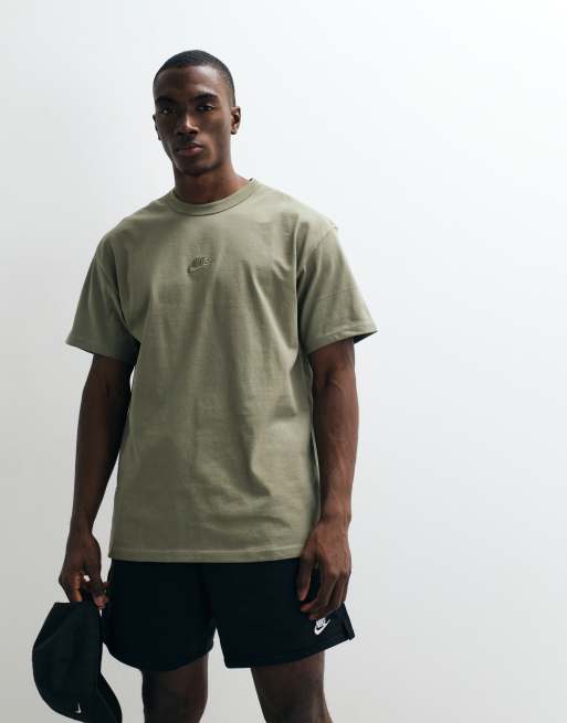 Nike Premium Essentials Oversize-T-Shirt in Hellkhaki, 5 von 5