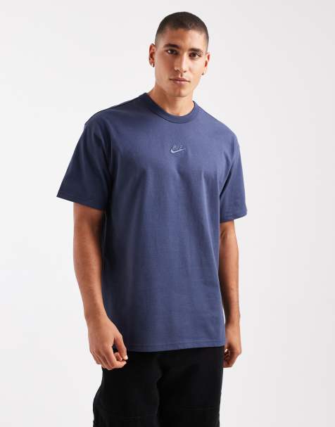 Nike Premium Essentials oversized T-shirt in dark blue - view 1