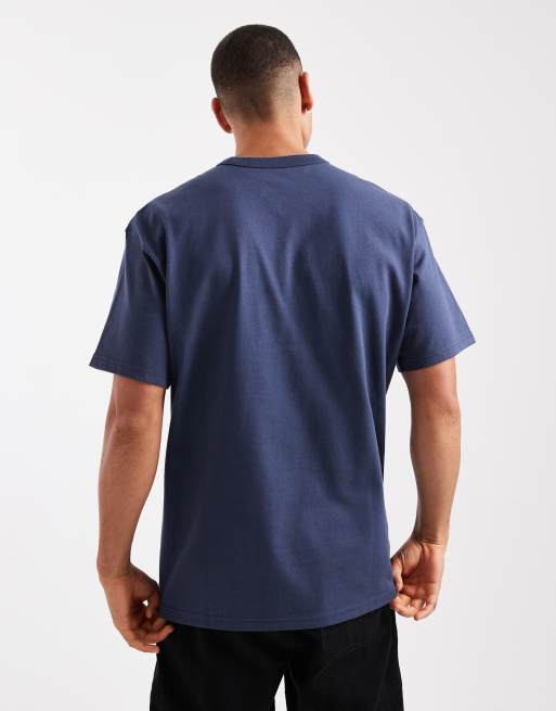 Nike Premium Essentials oversized T-shirt in dark blue, 3 of 5