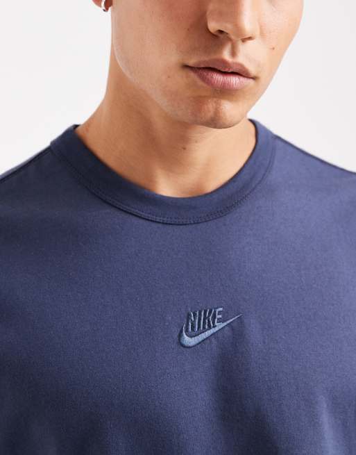 Nike Premium Essentials oversized T-shirt in dark blue, 5 of 5