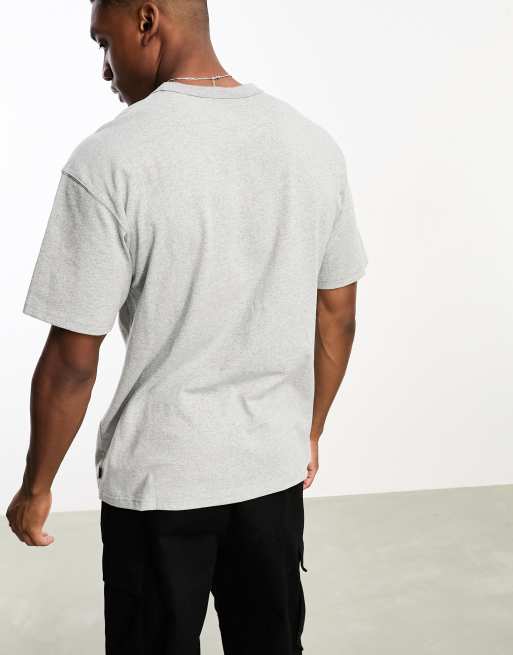 Nike Premium Essentials oversized t-shirt in grey | ASOS