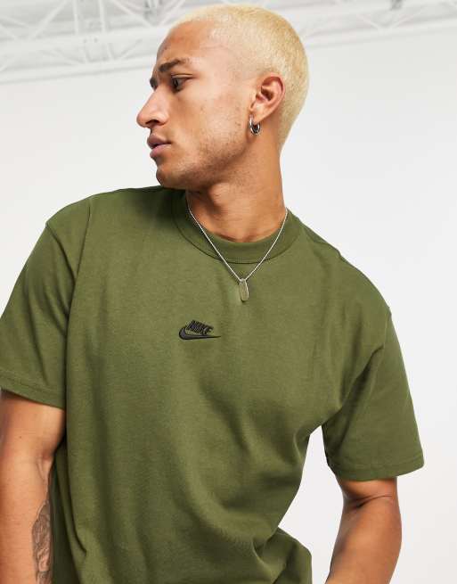 Nike t hot sale shirt khaki