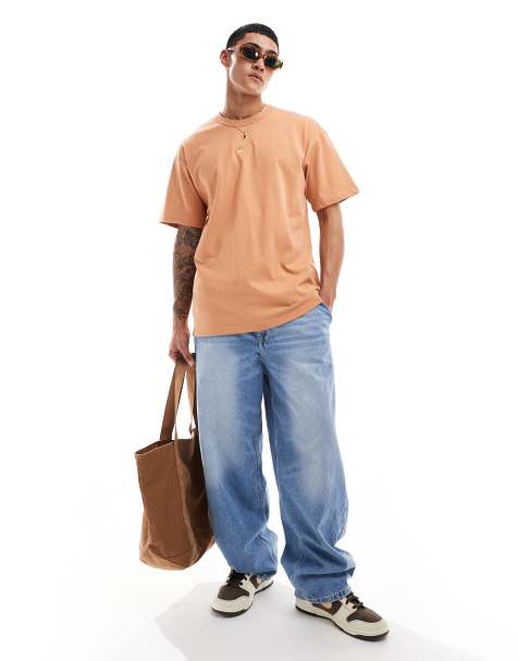 Nike Premium Essentials oversized t-shirt in orange - view 1