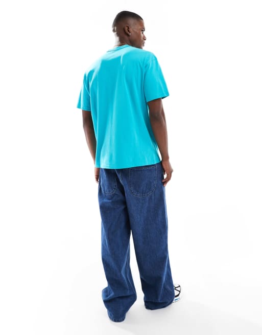 Nike Premium Essentials oversized T-shirt in teal