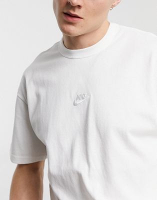 Nike Premium Essentials oversized T-shirt in white