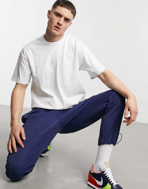 Nike Premium Essentials oversized T-shirt in white