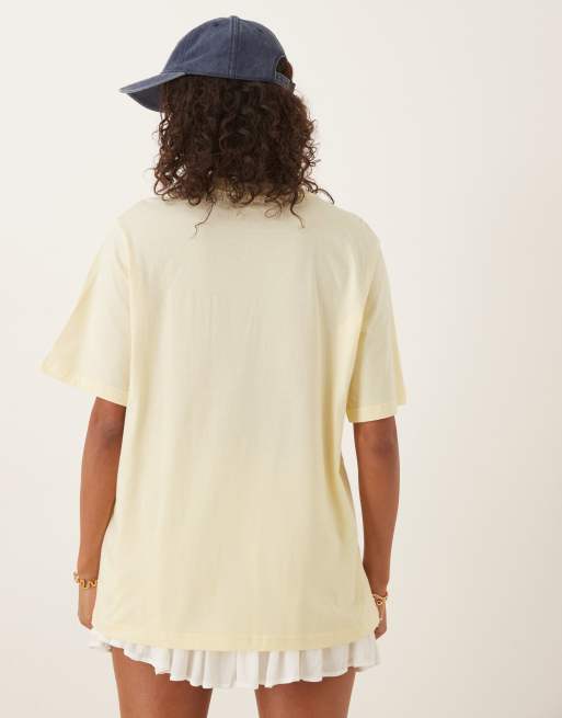 Nike Premium Essentials oversized T-shirt in yellow