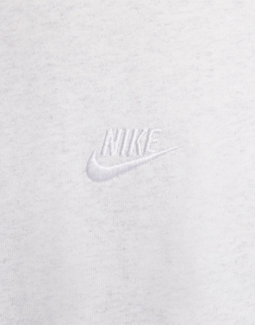 ★Nike★ Sportswear Premium Essential T-shirt M Top Grey Whi T-Shirt Nike Sportswear Premium Essentials - Gray | R-GOL