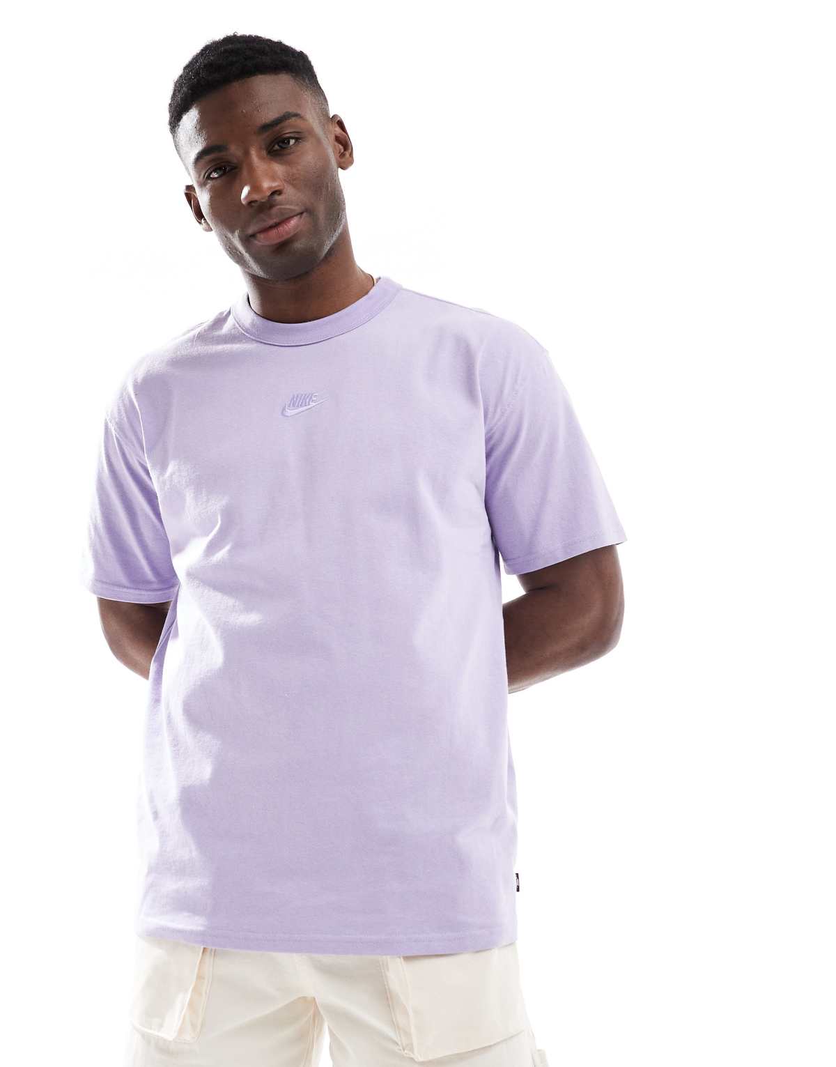 Nike Premium Essentials t-shirt in lilac