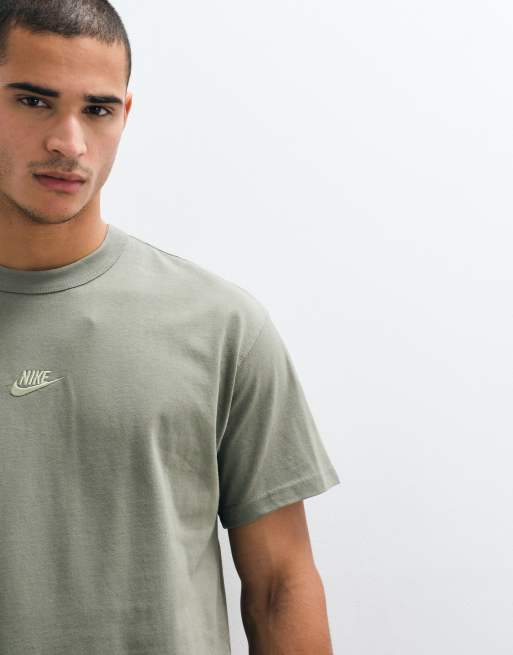Nike - Premium Essentials - T-shirt oversize - Kaki, 4 de 5