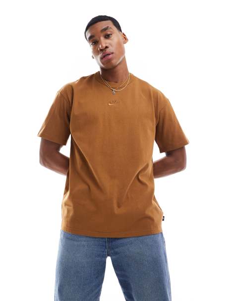 Nike Premium Essentials unisex oversized t-shirt in brown