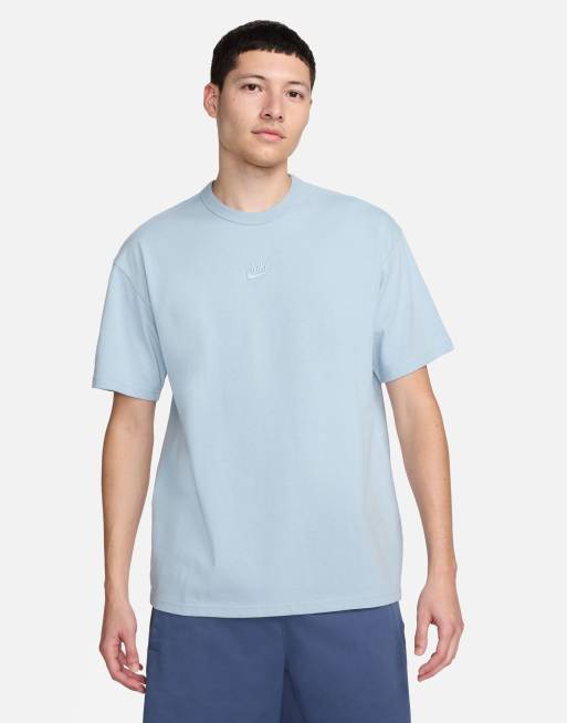 Light blue nike shirt best sale