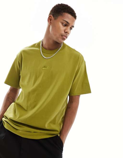 Yellow and best sale green nike shirt