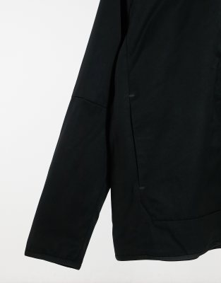 nike hooded jacket black