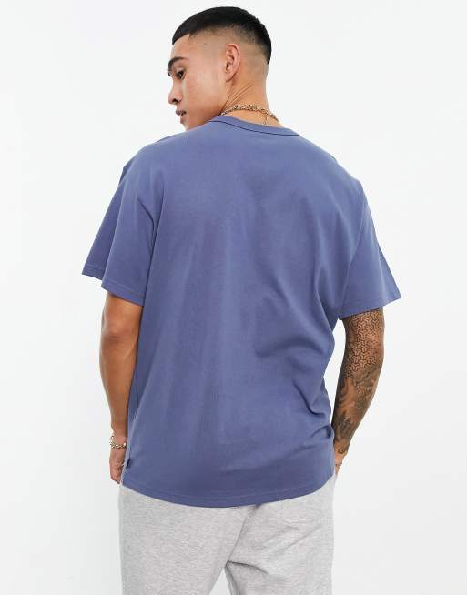 Nike Premium Essentials Oversized Heavyweight T-shirt in Blue for