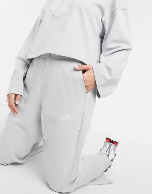 Nike Premium high waist wide leg grey 