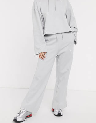 Nike Premium high waist wide leg grey 