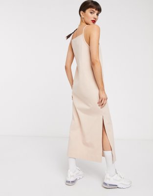 jersey slip dress