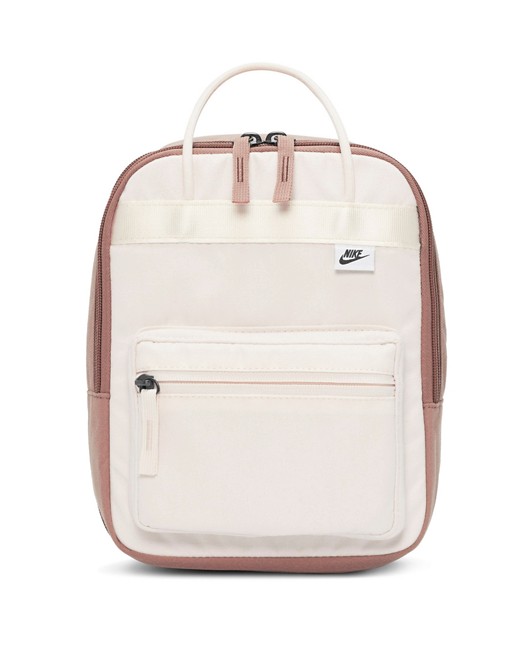 Nike premium mini backpack in cream