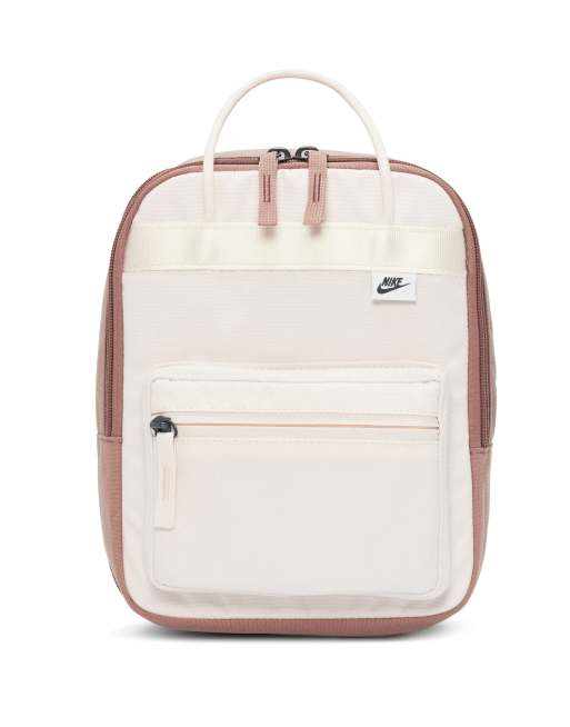 cream backpack nike