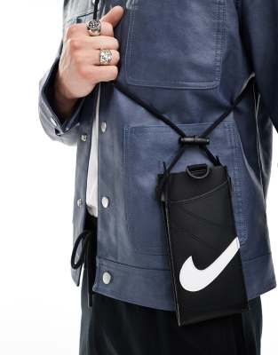 Nike Premium phone pouch crossbody bag in black