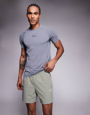 Nike Pro - ADV Training - Short 6 pouces à logo - Vert