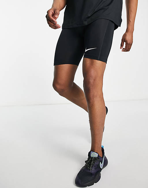 Nike Pro Football Strike tight shorts in black