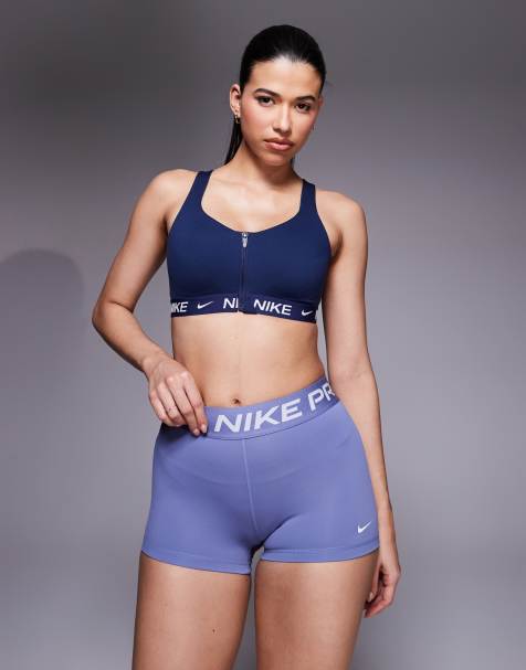 Nike Pro Training 3 inch shorts in purple