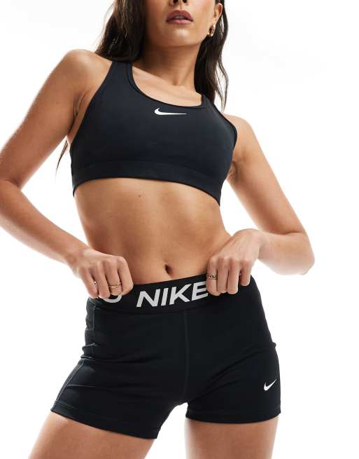 Nike Pro Training 365 3 inch leakproof leggings shorts in black ASOS