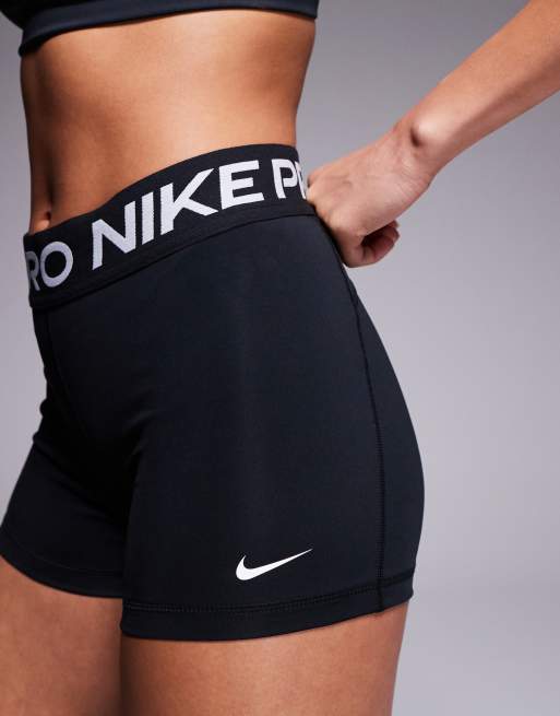 Nike Pro Training 365 3 inch legging shorts in black, 3 of 5