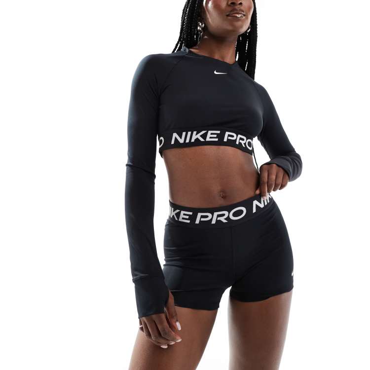 【Nike】Pro Training 3 inch booty shorts カモ ブラック ♪ Nike】Pro Training 3 inch booty shorts カモ ブラック