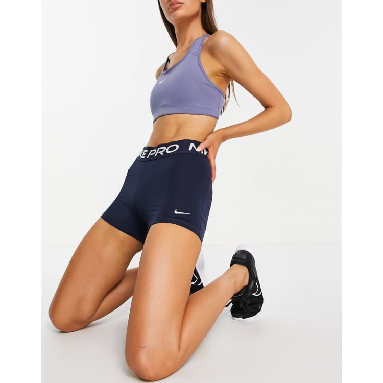 Short nike pro discount bleu