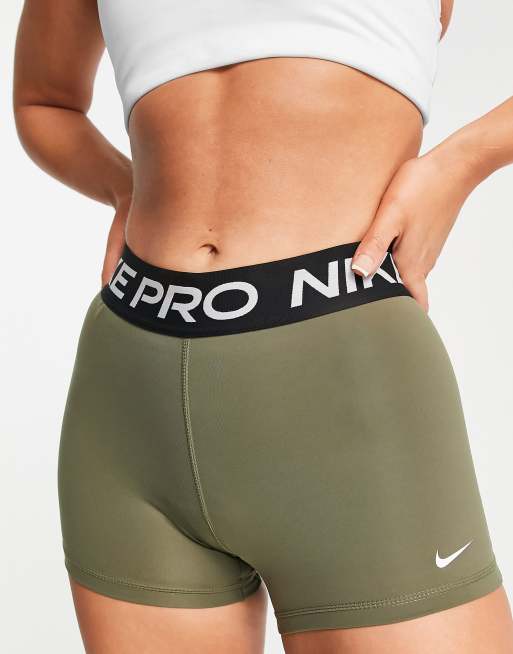 Nike Pro 3´´ Short Tight Green