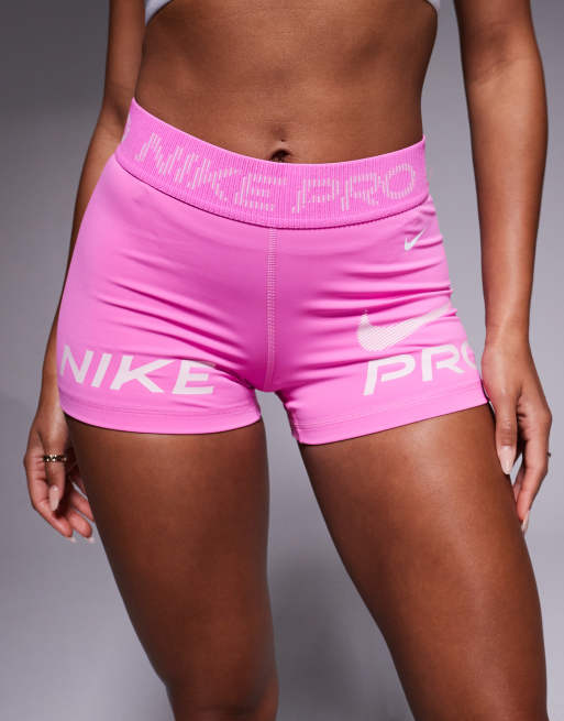 Pink Nike Pro Shorts Xs Womens Nike Pro Training 365 3-inch Shorts