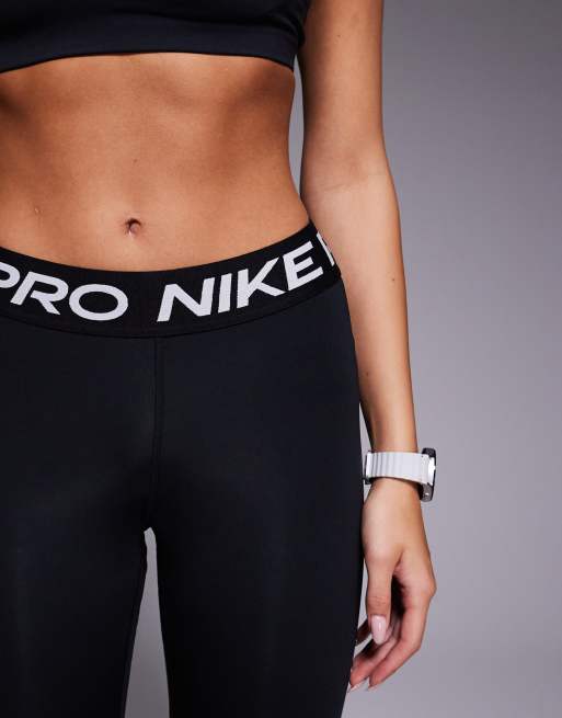 Nike Pro Training 365 cropped leggings in black ASOS