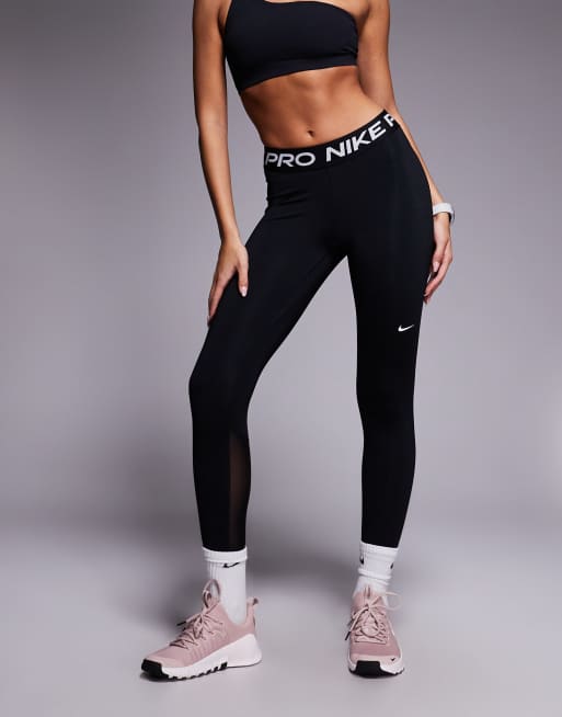 Nike – Pro Training 365 – Czarne legginsy o krótkim fasonie, 2 z 5