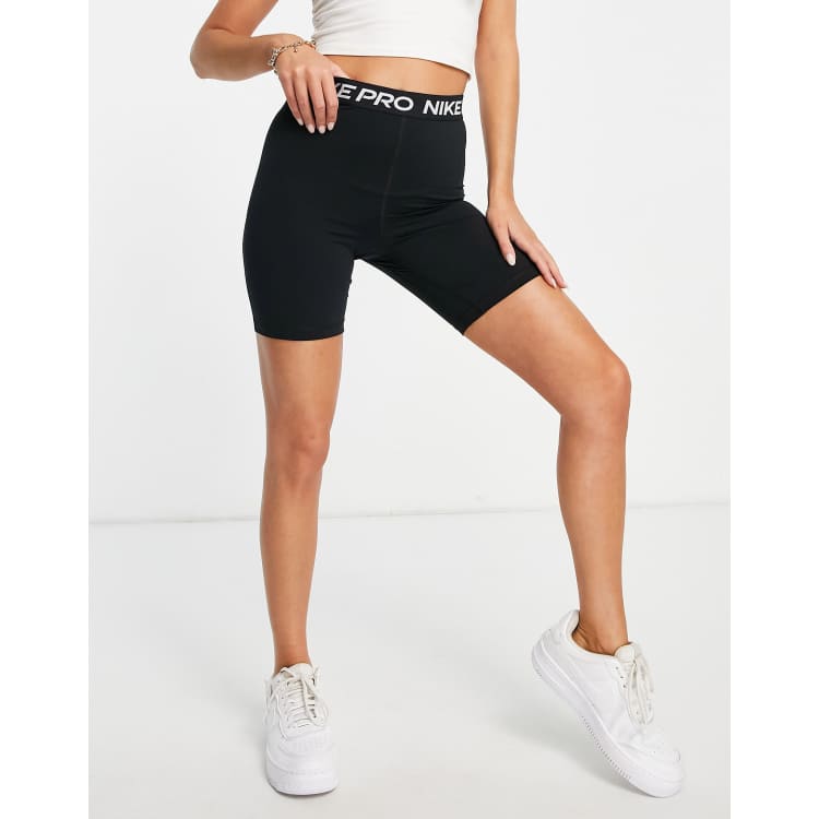 Womens black nike cycling shorts hot sale