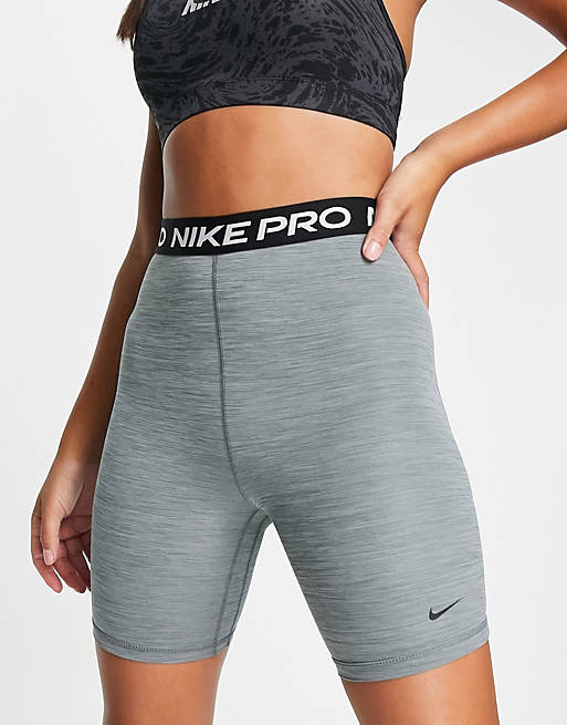 Clínica Autorizar Cubo Nike Pro Training 365 high-waisted 7-inch shorts in gray | ASOS