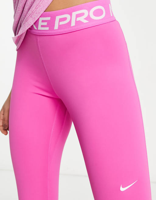 Nike Women's​ Pro 365 Leggings-Pink - Hibbett