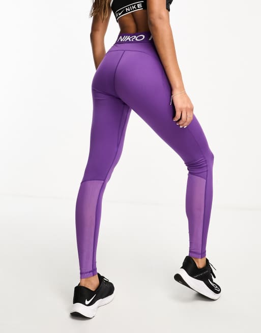 Nike Pro Training 365 Leggings in Lila