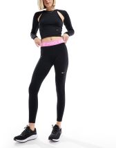 NIKE YOGA WOMEN'S High Rise 7/8 Training Tights CJ4215-516 Pink Size XL New  £35.99 - PicClick UK