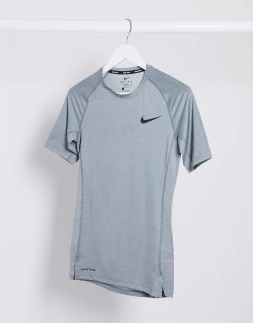 Grey nike store training top