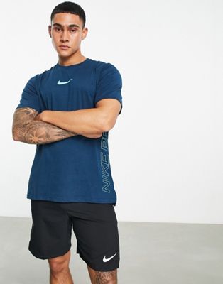 Nike Pro Training - Burnout 2.0 - Dri-FIT in donkerblauw | ASOS