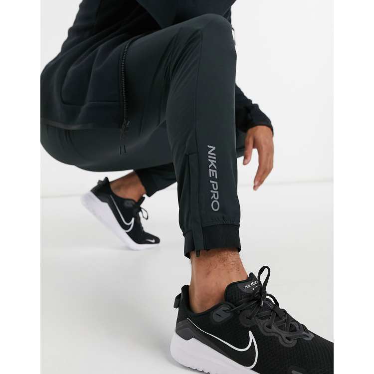 Nike Pro Training Collection flex rep joggers in black ASOS