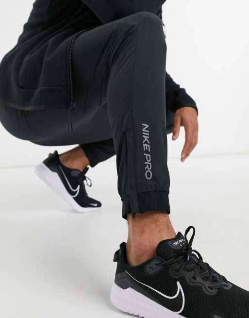 Belachelijk persoon Eentonig Nike Pro Training Collection flex rep joggers in black | ASOS