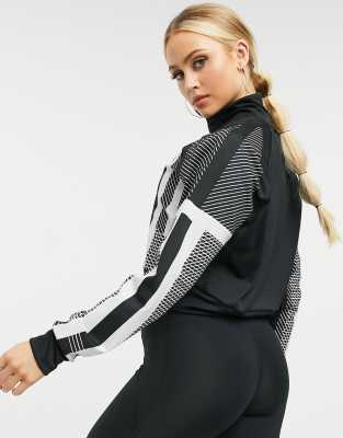 Nike Pro Training cropped jacket in 