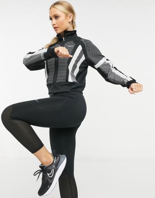 nike pro track top