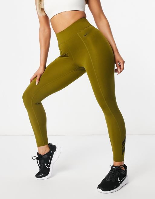 Nike cheap khaki leggings