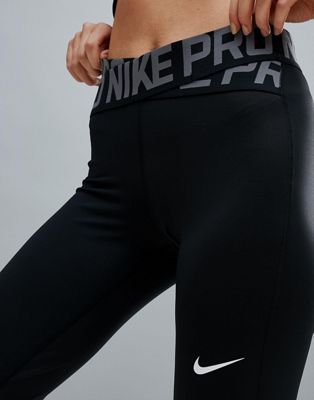 Nike Pro Training Cross Over Leggings 