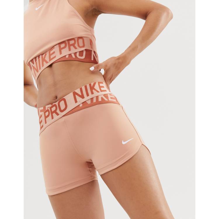 Women's nike pro intertwist on sale shorts